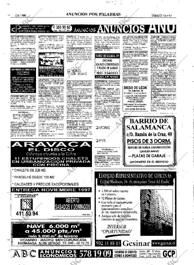 ABC MADRID 14-06-1997 página 124