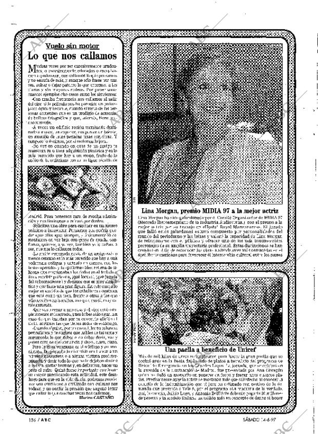 ABC MADRID 14-06-1997 página 136