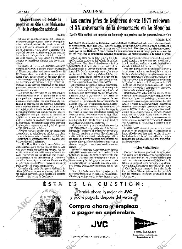 ABC MADRID 14-06-1997 página 24