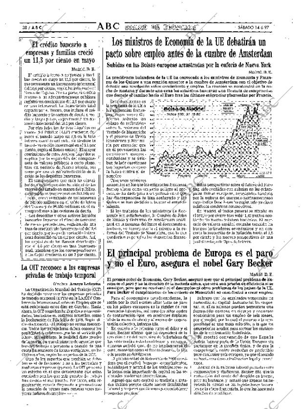 ABC MADRID 14-06-1997 página 38