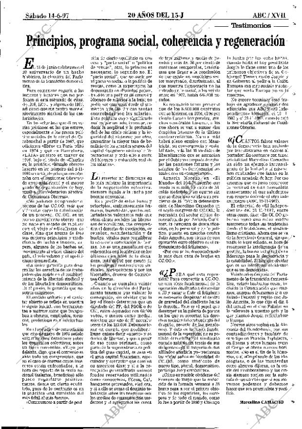 ABC MADRID 14-06-1997 página 77