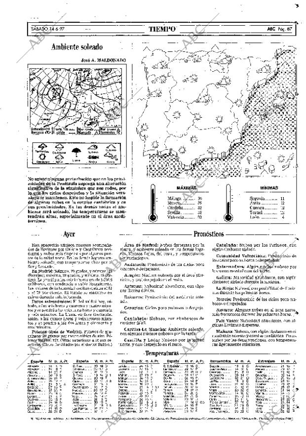 ABC MADRID 14-06-1997 página 87