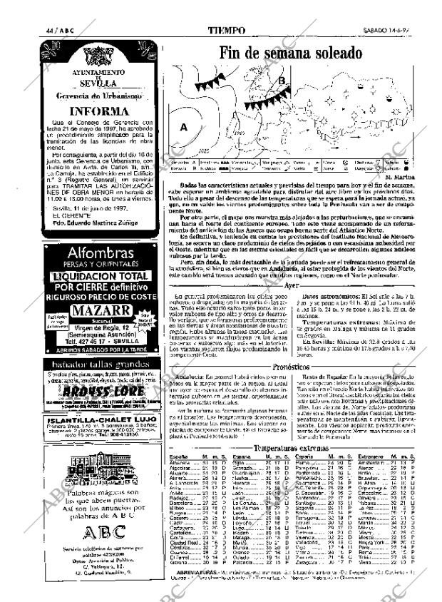 ABC SEVILLA 14-06-1997 página 44