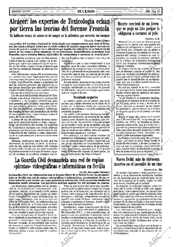 ABC SEVILLA 14-06-1997 página 63