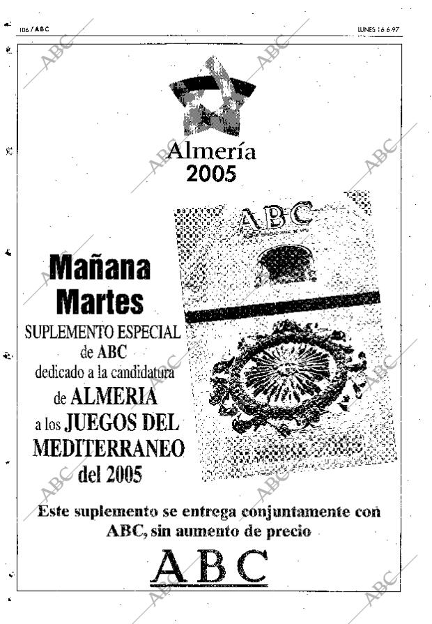 ABC MADRID 16-06-1997 página 106