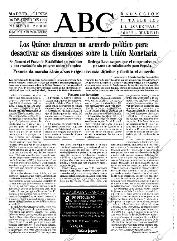 ABC MADRID 16-06-1997 página 21