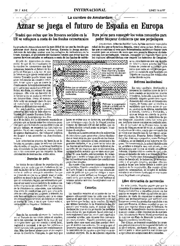 ABC MADRID 16-06-1997 página 38