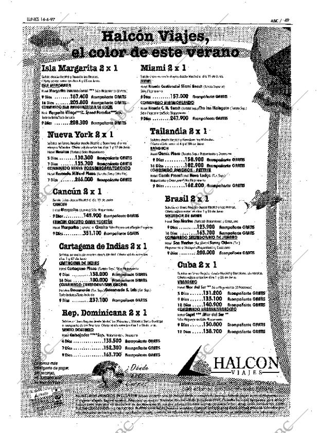 ABC MADRID 16-06-1997 página 49