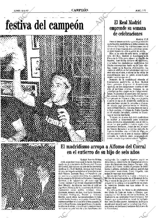 ABC MADRID 16-06-1997 página 73