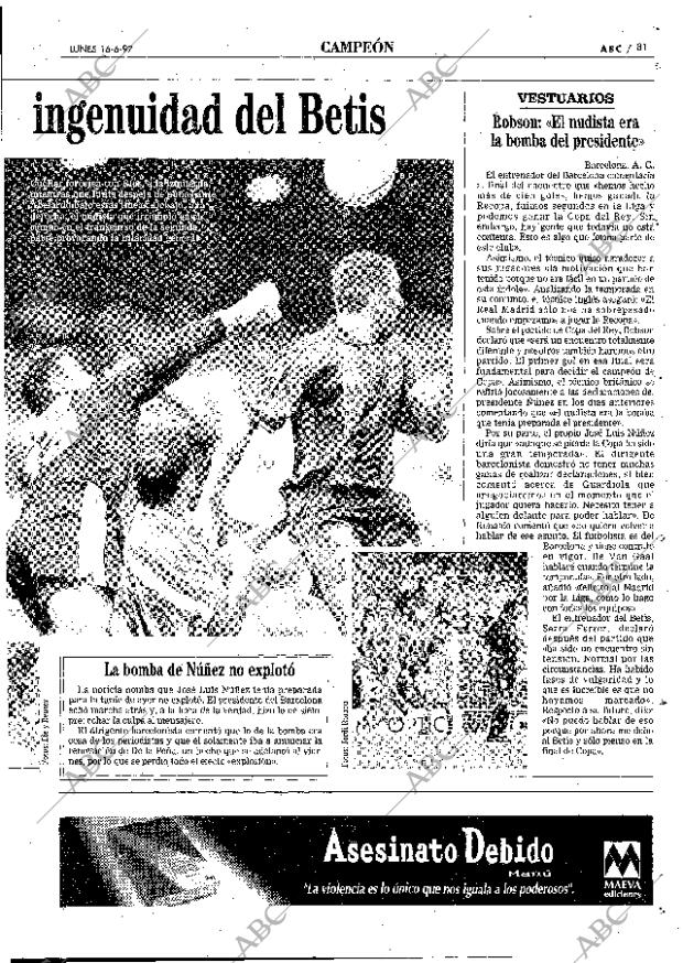 ABC MADRID 16-06-1997 página 81