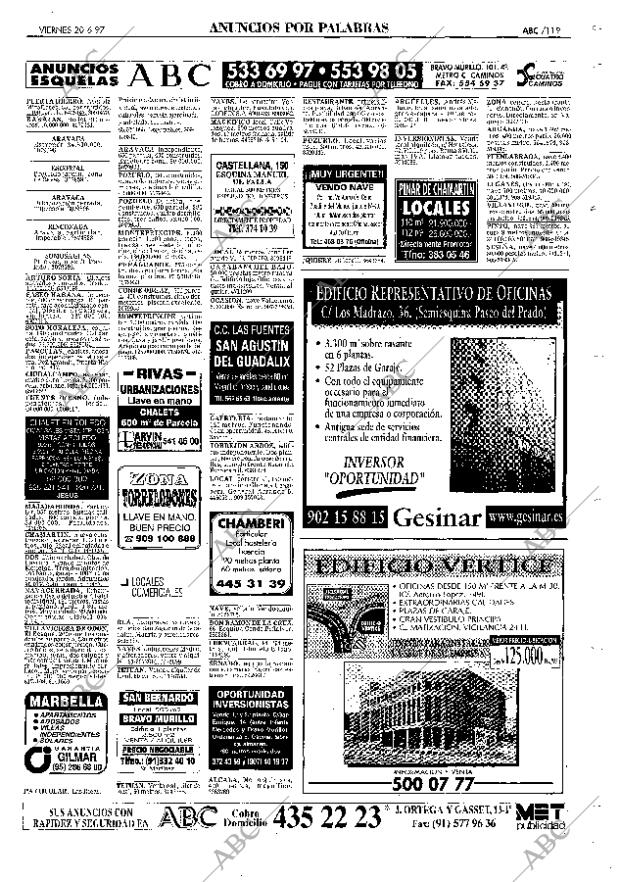 ABC MADRID 20-06-1997 página 119