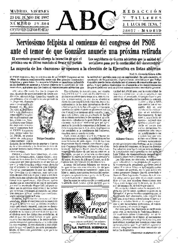 ABC MADRID 20-06-1997 página 17