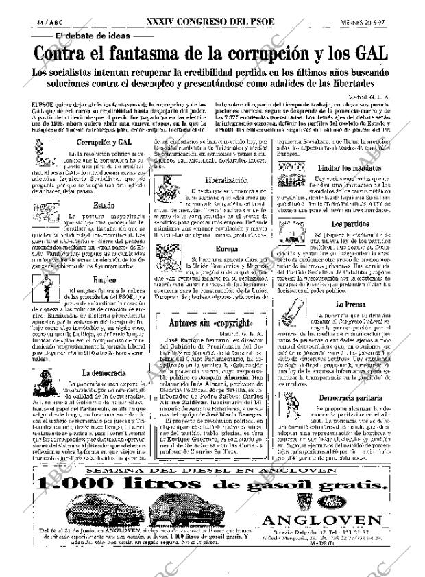 ABC MADRID 20-06-1997 página 44