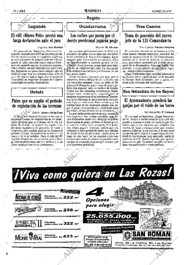 ABC MADRID 20-06-1997 página 76