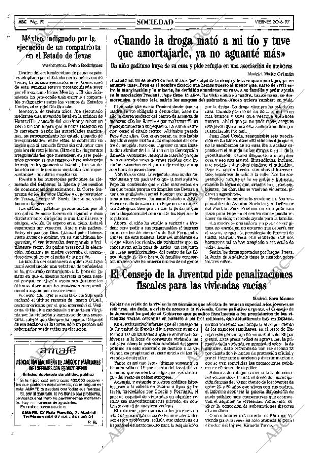 ABC MADRID 20-06-1997 página 90