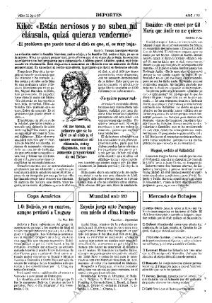 ABC MADRID 20-06-1997 página 95