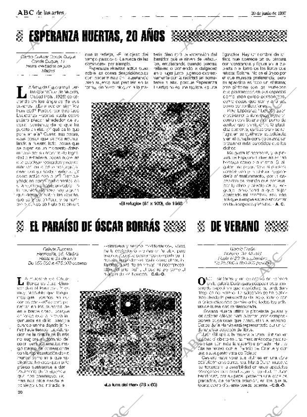 CULTURAL MADRID 20-06-1997 página 30