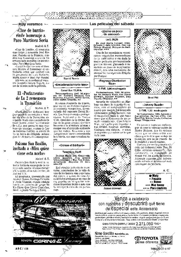ABC SEVILLA 21-06-1997 página 108