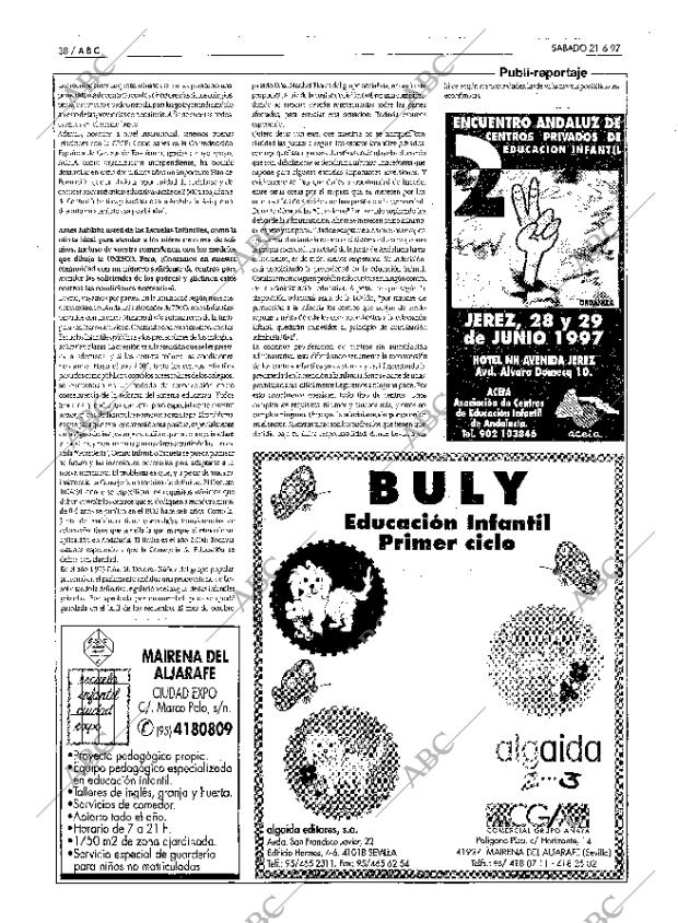 ABC SEVILLA 21-06-1997 página 38