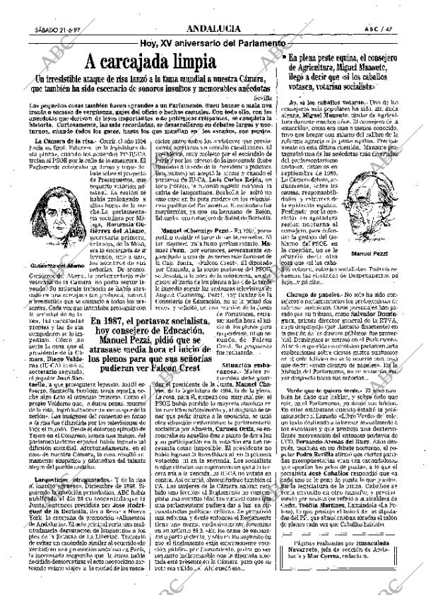ABC SEVILLA 21-06-1997 página 47