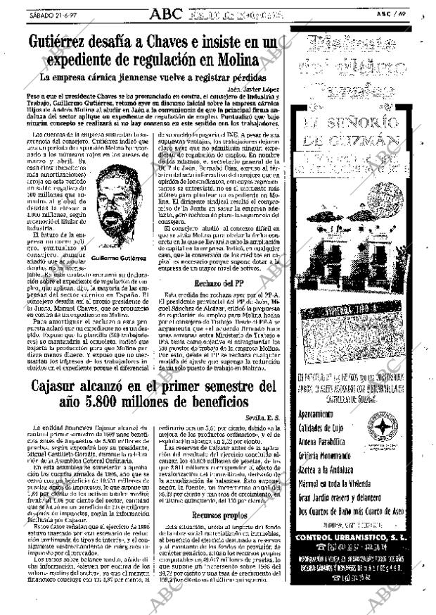 ABC SEVILLA 21-06-1997 página 69