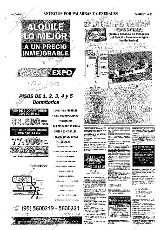 ABC SEVILLA 21-06-1997 página 96