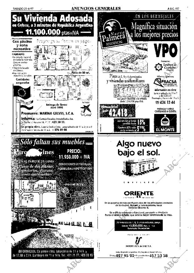 ABC SEVILLA 21-06-1997 página 97