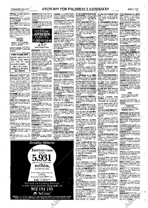 ABC SEVILLA 22-06-1997 página 107