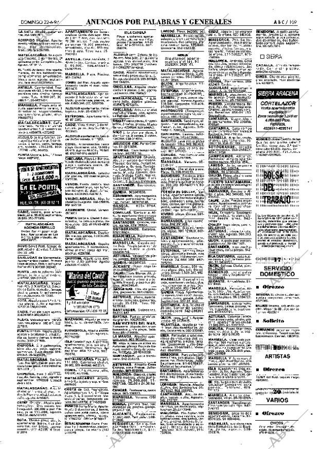 ABC SEVILLA 22-06-1997 página 109