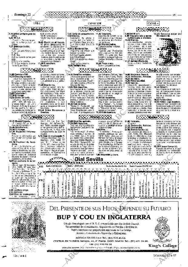 ABC SEVILLA 22-06-1997 página 126