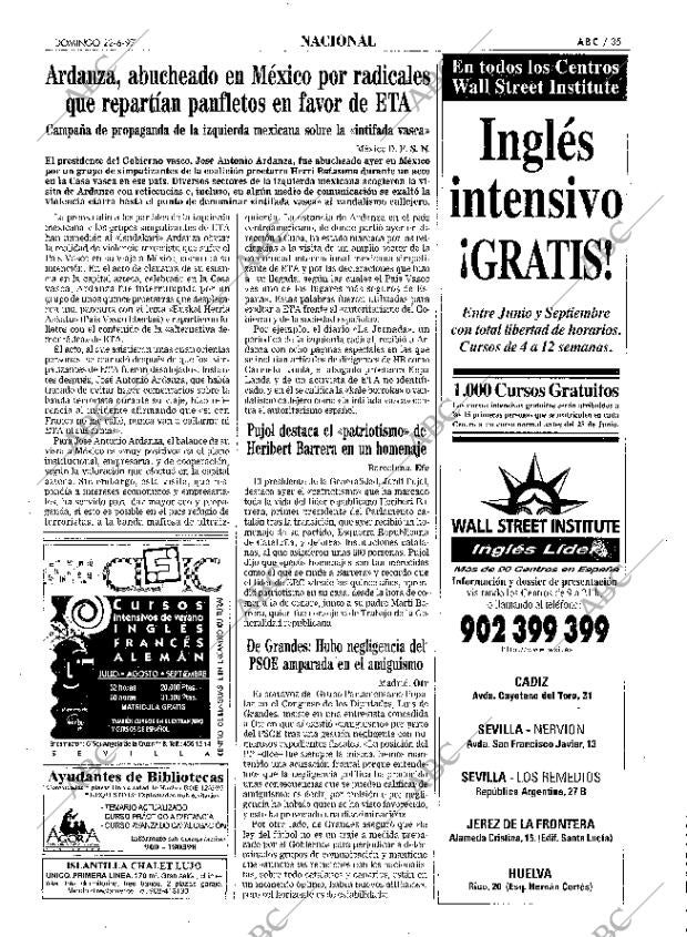 ABC SEVILLA 22-06-1997 página 35