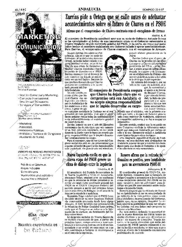 ABC SEVILLA 22-06-1997 página 48