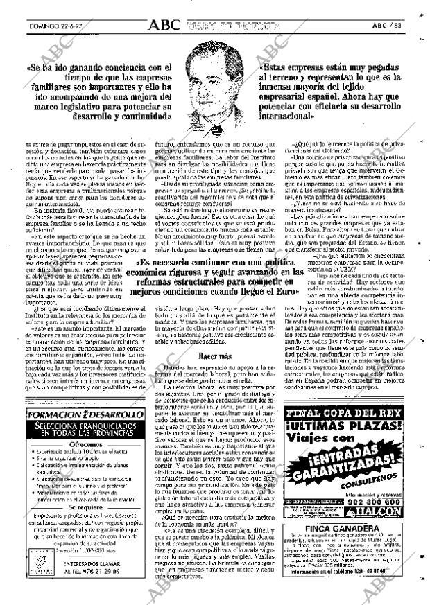 ABC SEVILLA 22-06-1997 página 83
