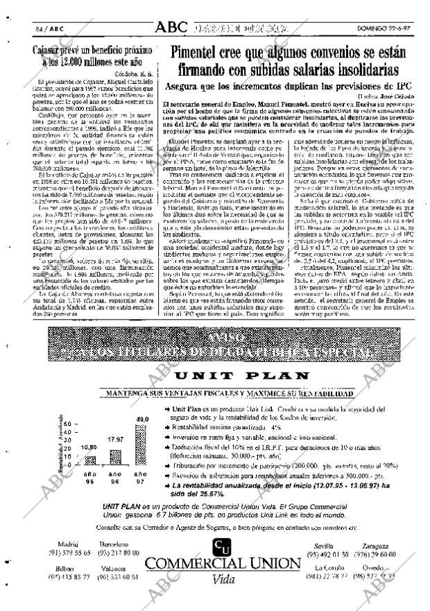 ABC SEVILLA 22-06-1997 página 84