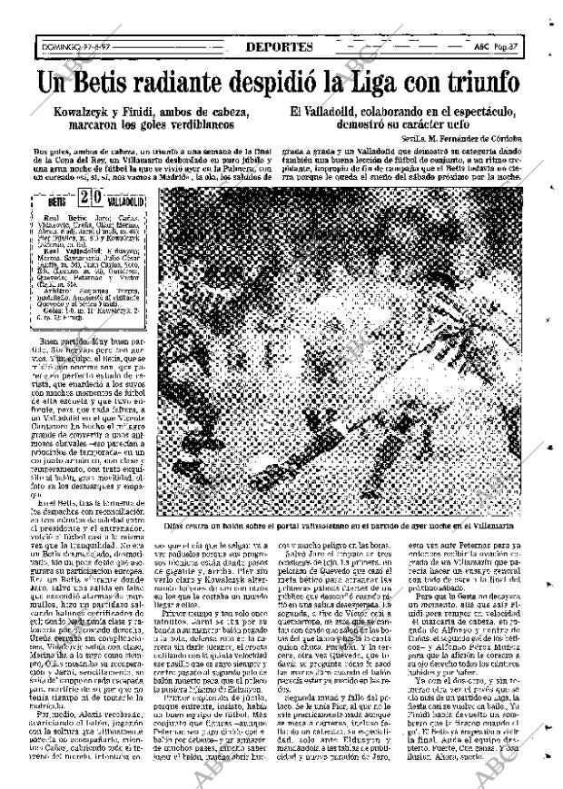 ABC SEVILLA 22-06-1997 página 87