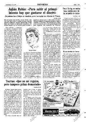 ABC SEVILLA 22-06-1997 página 89