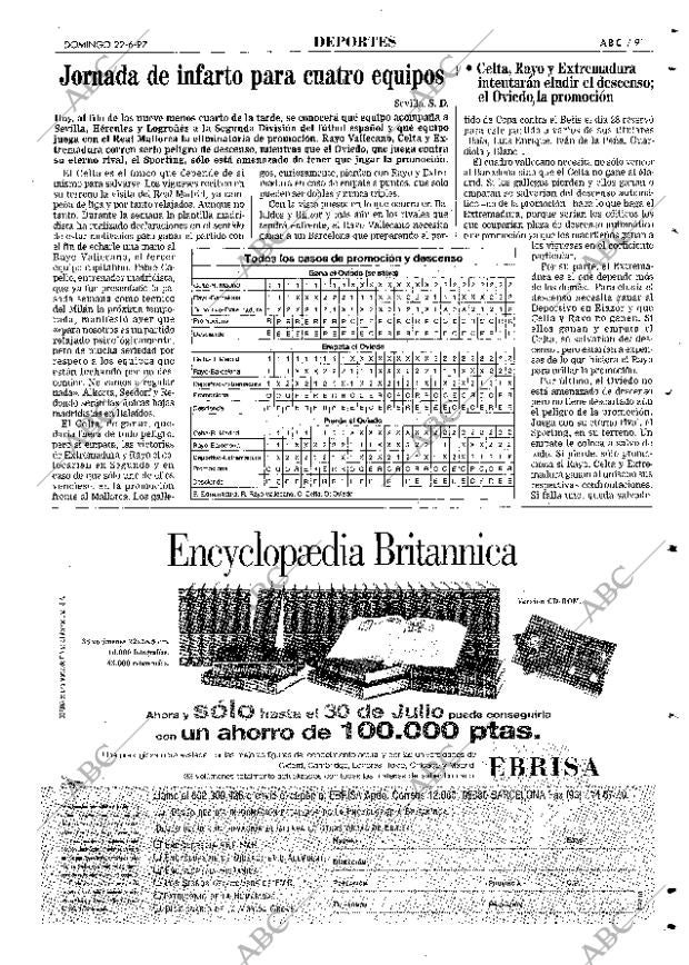 ABC SEVILLA 22-06-1997 página 91