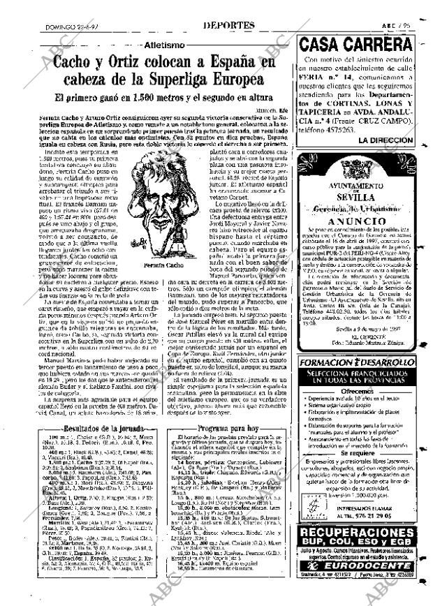 ABC SEVILLA 22-06-1997 página 95