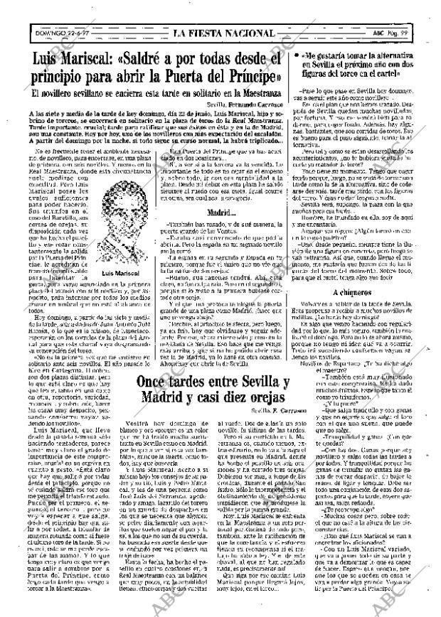 ABC SEVILLA 22-06-1997 página 99