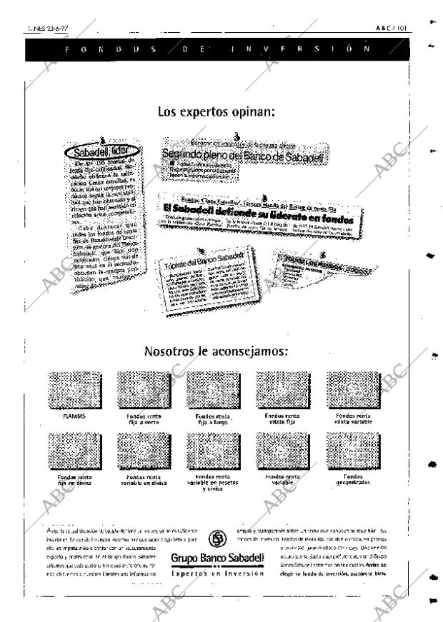 ABC SEVILLA 23-06-1997 página 101