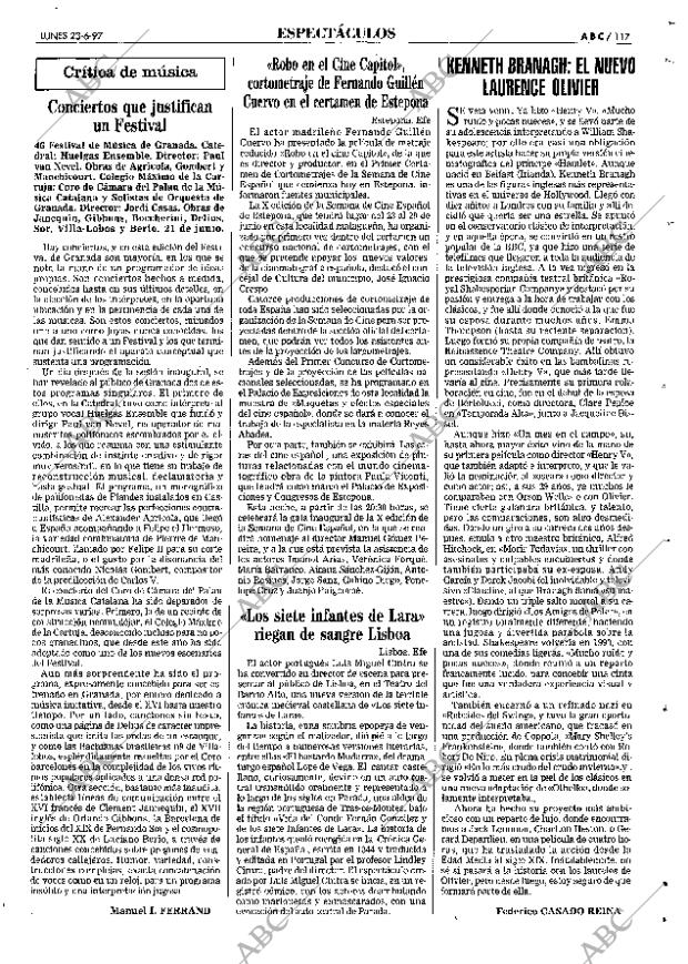 ABC SEVILLA 23-06-1997 página 117