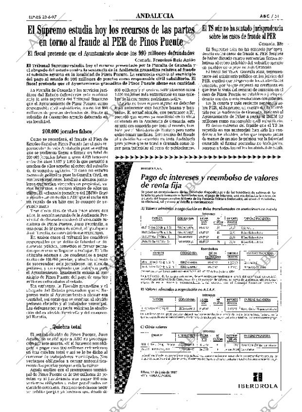 ABC SEVILLA 23-06-1997 página 51