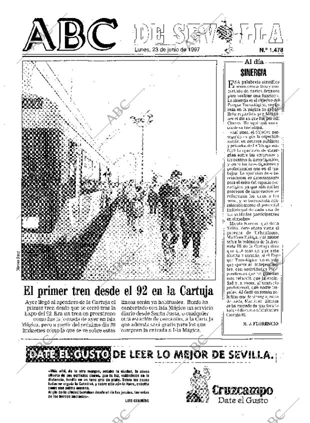 ABC SEVILLA 23-06-1997 página 57