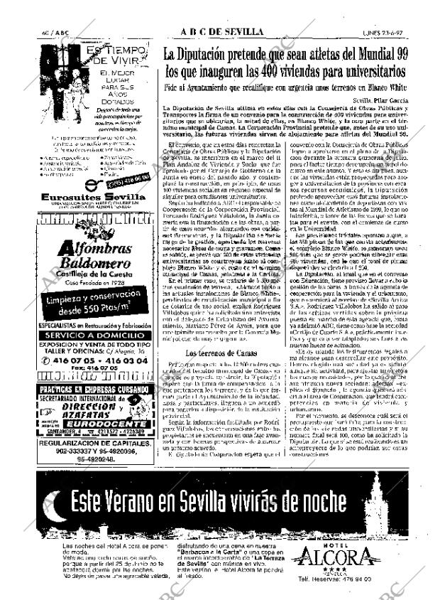 ABC SEVILLA 23-06-1997 página 60