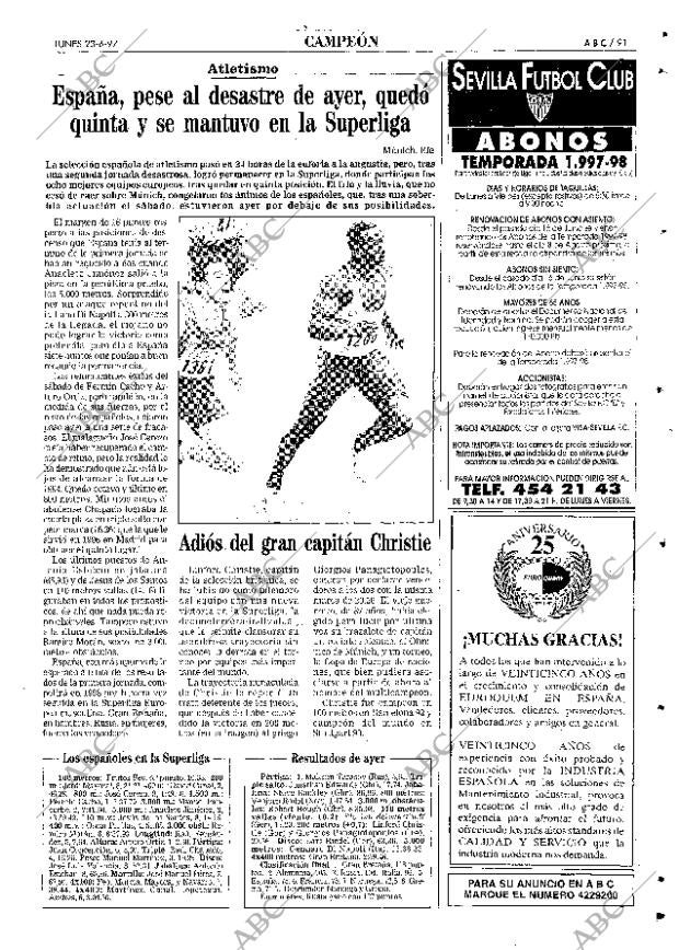 ABC SEVILLA 23-06-1997 página 91