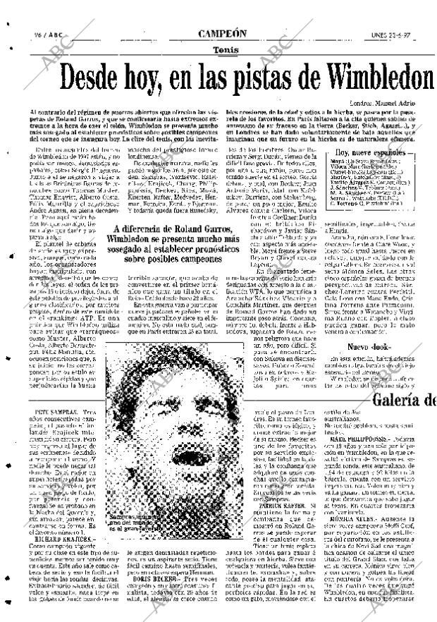 ABC SEVILLA 23-06-1997 página 96