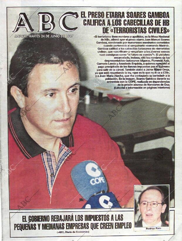 ABC MADRID 24-06-1997 página 1