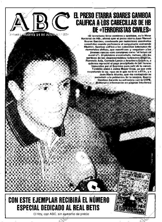 ABC SEVILLA 24-06-1997 página 1