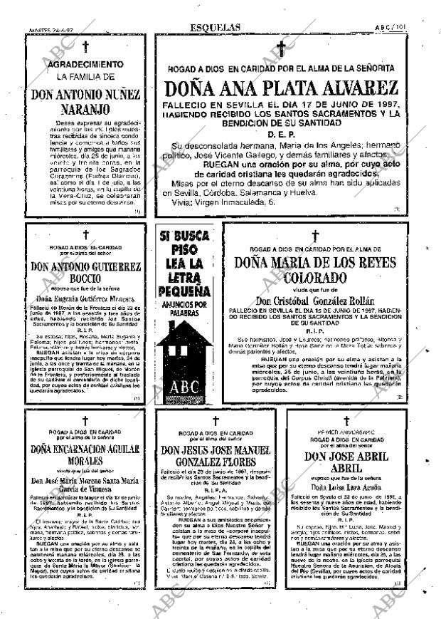 ABC SEVILLA 24-06-1997 página 101