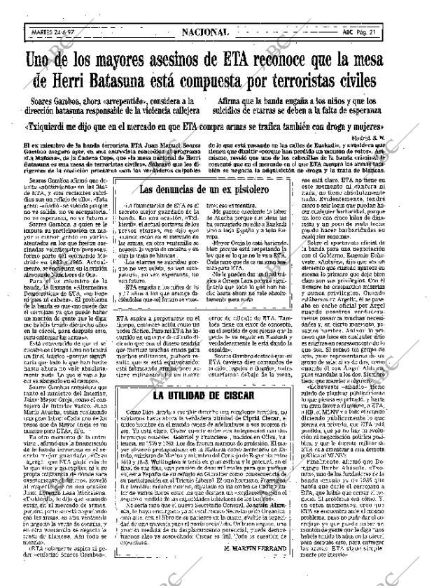 ABC SEVILLA 24-06-1997 página 21